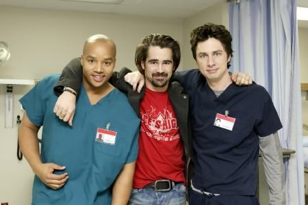 Foto Colin Farrell, Zach Braff
