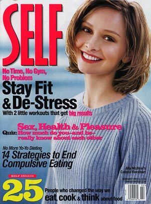 Cobertura de revista Calista Flockhart