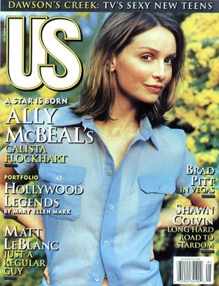 Cobertura de revista Calista Flockhart