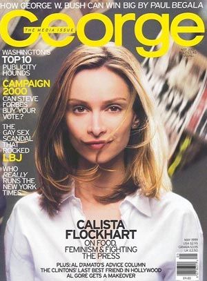 Cobertura de revista Calista Flockhart