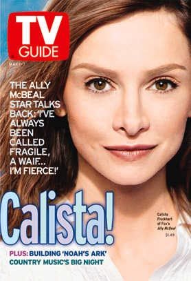 Cobertura de revista Calista Flockhart