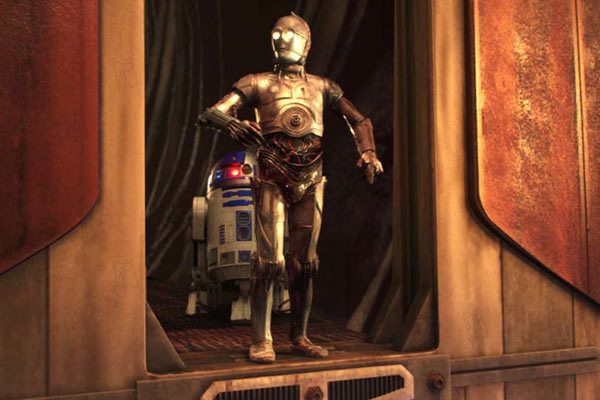 Star Wars: Episodio II - El ataque de los clones : Foto Kenny Baker, Anthony Daniels