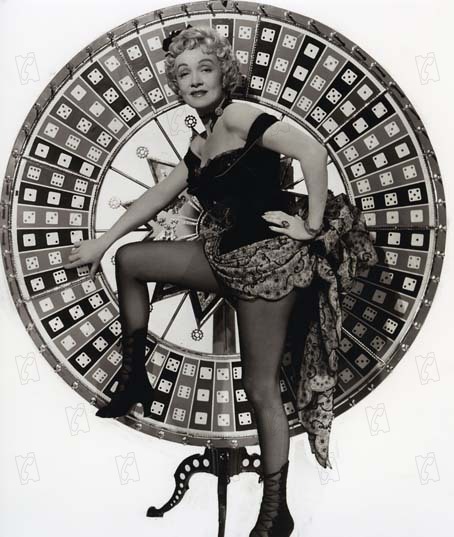 Foto Marlene Dietrich, Fritz Lang