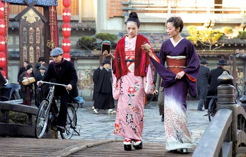 Memorias de una geisha : Foto Rob Marshall, Michelle Yeoh, Ziyi Zhang