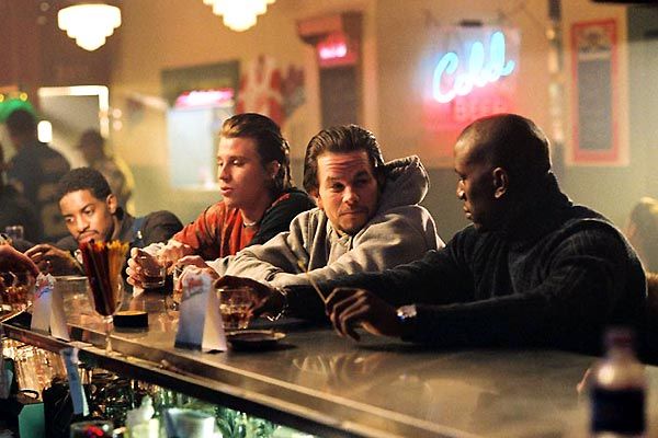 Cuatro hermanos : Foto John Singleton, Mark Wahlberg, Tyrese Gibson, André Benjamin, Garrett Hedlund