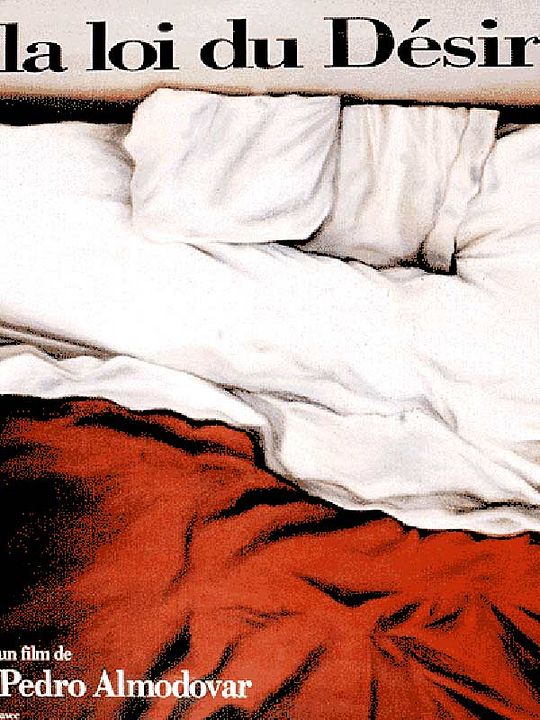 La ley del deseo : Póster