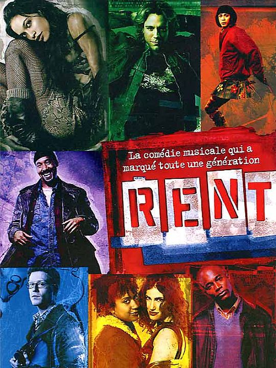 Rent: Vidas extremas : Póster
