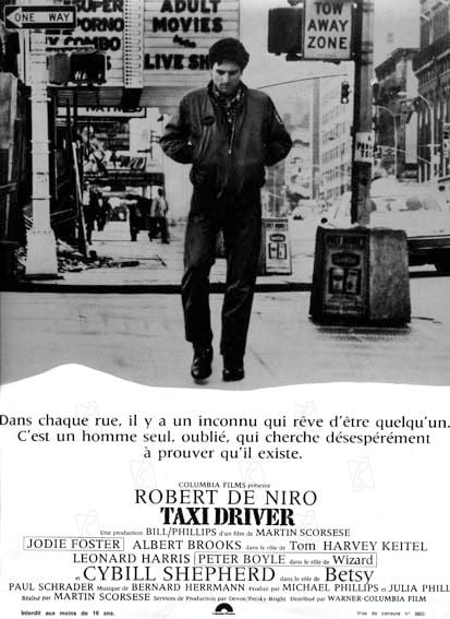 Taxi Driver : Foto Robert De Niro, Martin Scorsese