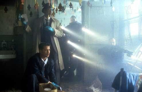 Seven, los siete pecados capitales : Foto David Fincher, Brad Pitt, Morgan Freeman