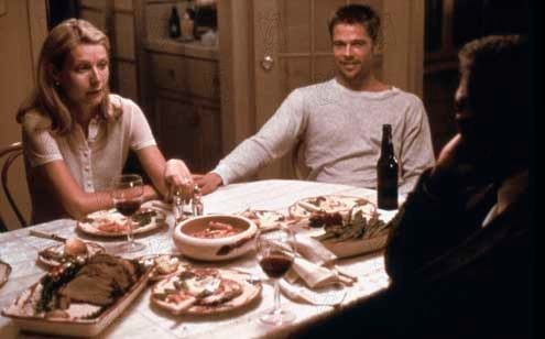 Seven : Foto Gwyneth Paltrow, Brad Pitt, Morgan Freeman, David Fincher