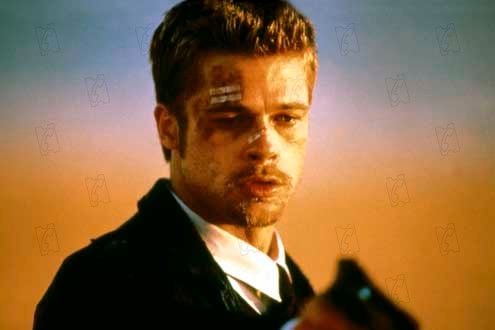 Seven, los siete pecados capitales : Foto David Fincher, Brad Pitt