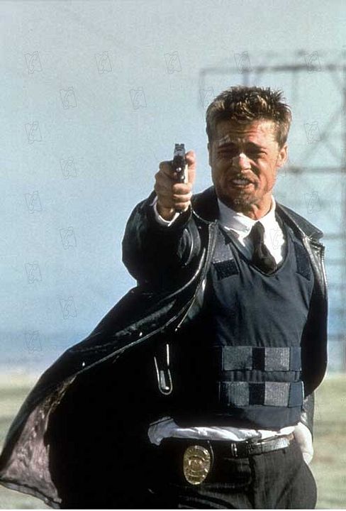 Seven, los siete pecados capitales : Foto David Fincher, Brad Pitt
