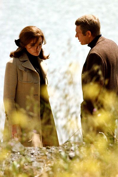 Foto Jacqueline Bisset, Steve McQueen