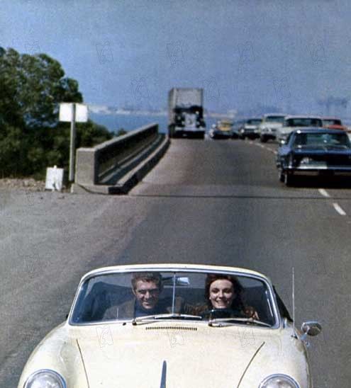 Foto Jacqueline Bisset, Steve McQueen