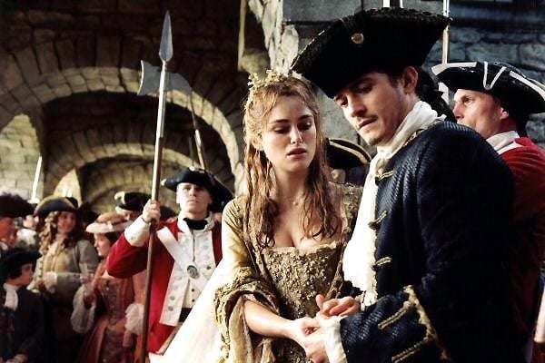 Piratas del Caribe: El cofre de la muerte : Foto Keira Knightley, Orlando Bloom