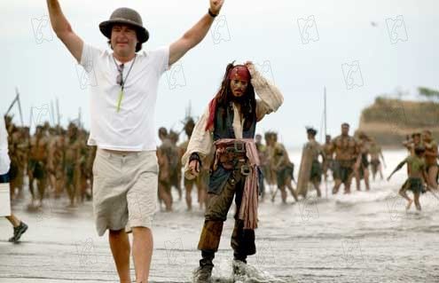 Piratas del Caribe: El cofre de la muerte : Foto Johnny Depp, Gore Verbinski