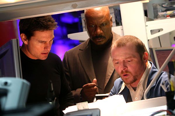 Misión: Imposible III : Foto Simon Pegg, Tom Cruise, Ving Rhames