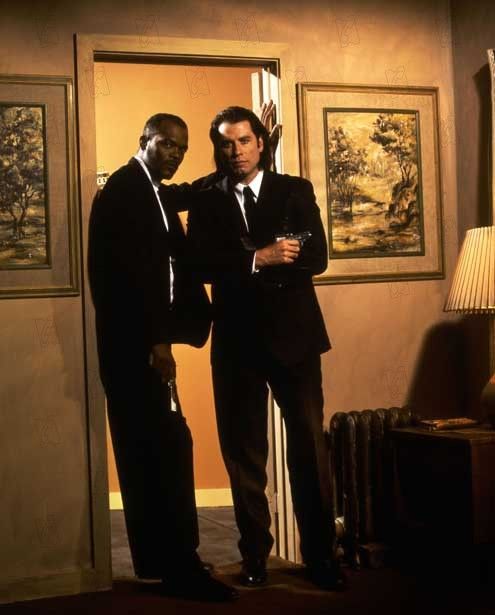 Tiempos violentos : Foto John Travolta, Samuel L. Jackson, Quentin Tarantino