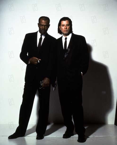 Tiempos violentos : Foto John Travolta, Samuel L. Jackson, Quentin Tarantino