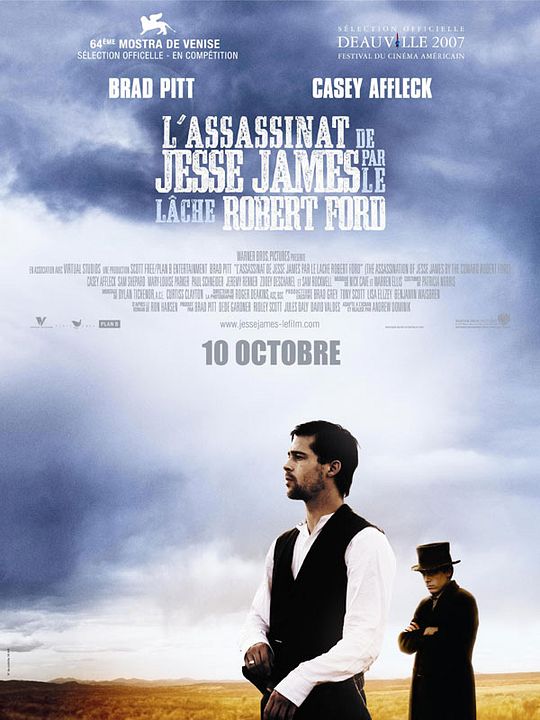 El asesinato de Jesse James por el cobarde Robert Ford : Póster