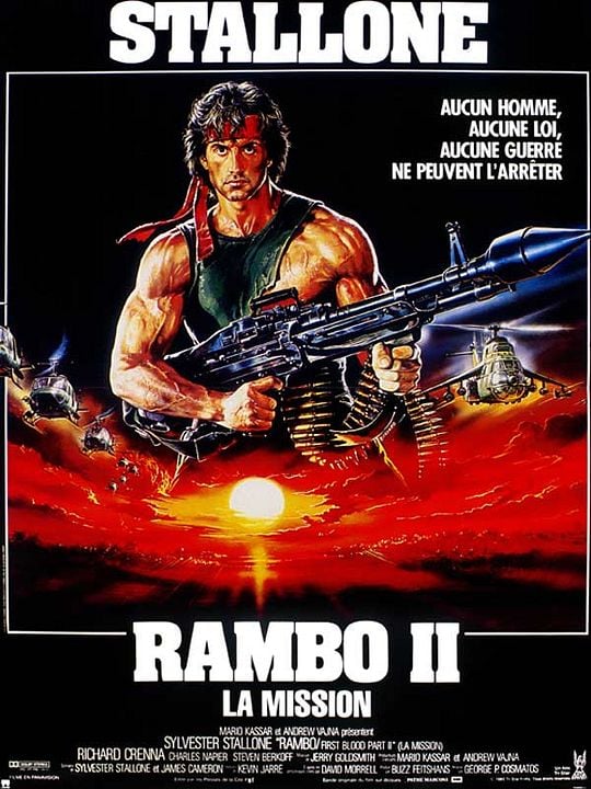 Rambo 2 : Póster