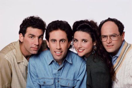 Foto Jason Alexander, Jerry Seinfeld, Julia Louis-Dreyfus