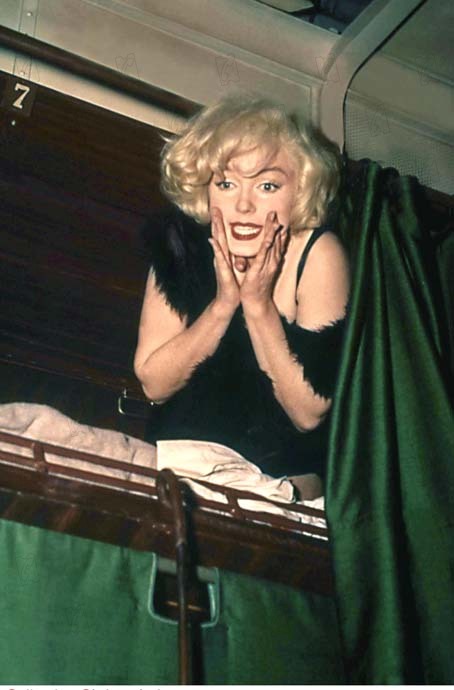 Con faldas y a lo loco : Foto Billy Wilder, Marilyn Monroe