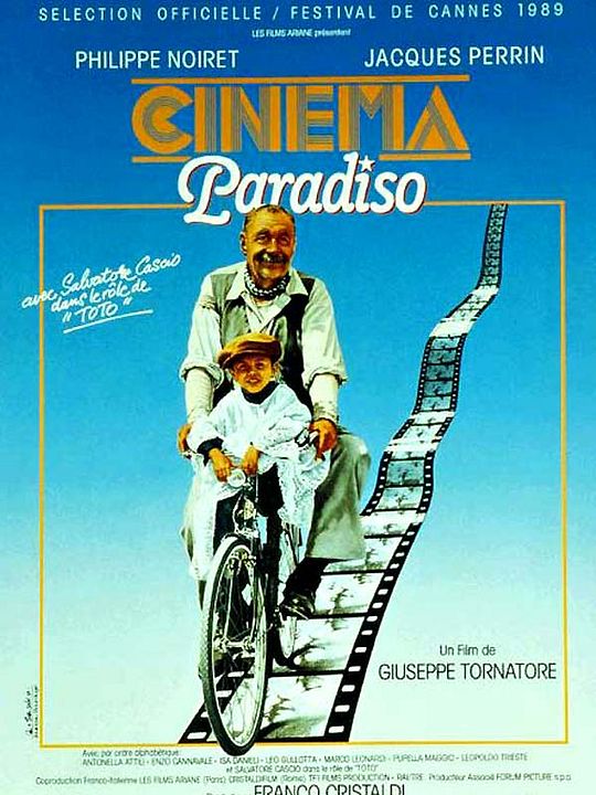 Cinema Paradiso : Póster Giuseppe Tornatore