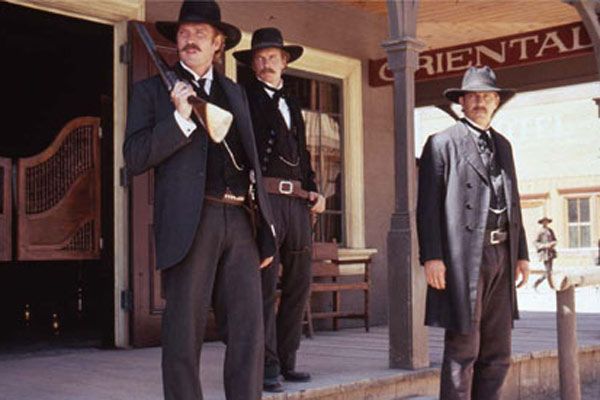 Wyatt Earp : Foto Kevin Costner, Linden Ashby, Michael Madsen
