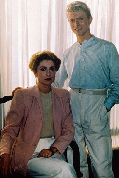 Foto Catherine Deneuve, David Bowie