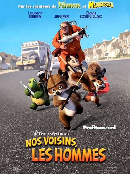 Vecinos invasores : Póster