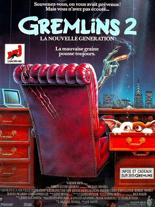 Gremlins 2: La nueva generación : Póster