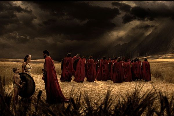 300 : Foto Gerard Butler, Lena Headey