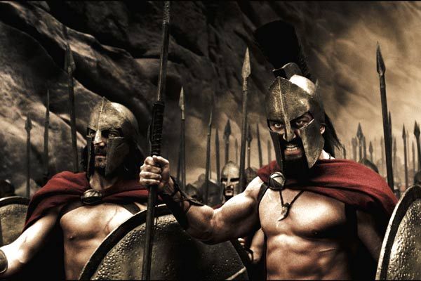 300 : Foto Vincent Regan, Gerard Butler