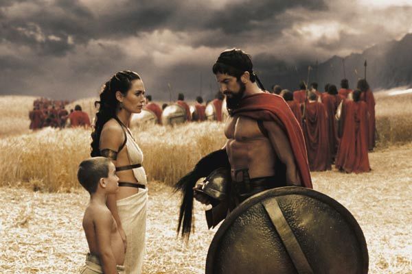 300 : Foto Gerard Butler, Lena Headey