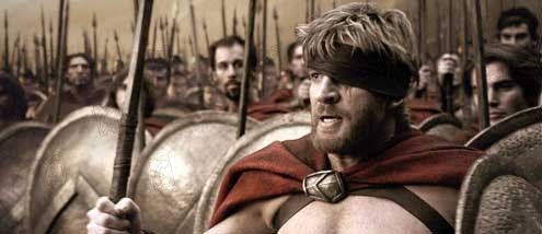 300 : Foto David Wenham, Zack Snyder