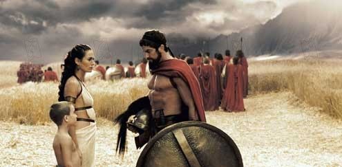 300 : Foto Zack Snyder, Gerard Butler, Lena Headey