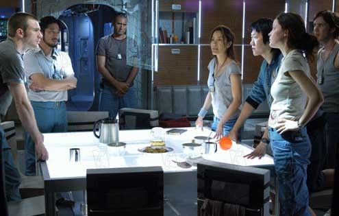 Foto Chris Evans, Michelle Yeoh, Danny Boyle, Hiroyuki Sanada, Rose Byrne, Cillian Murphy, Benedict Wong