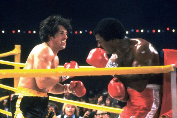Rocky II : Foto Carl Weathers, Sylvester Stallone