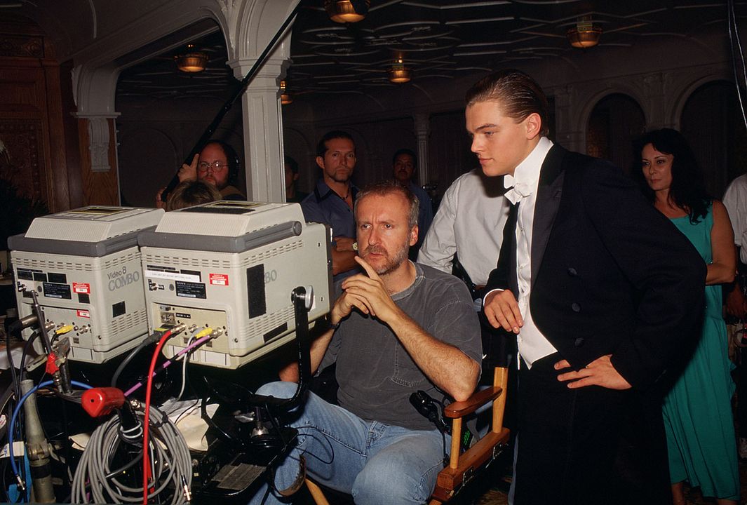 Titanic : Foto James Cameron, Leonardo DiCaprio