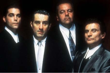 Buenos muchachos : Foto Ray Liotta, Joe Pesci, Robert De Niro, Martin Scorsese