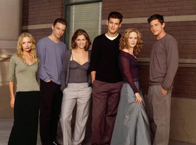 Foto Amanda Peet, Sarah Paulson, Jaime Pressly, Simon Rex