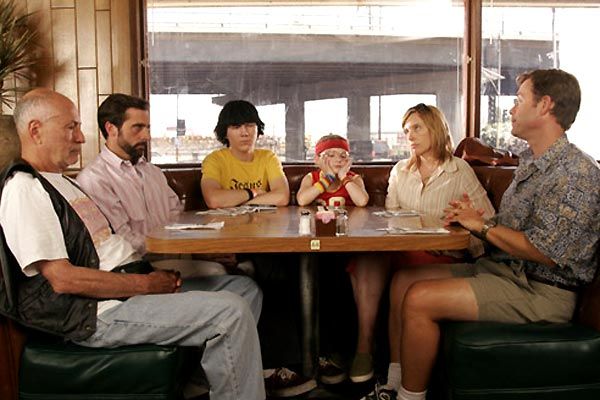 Pequeña Miss Sunshine : Foto Greg Kinnear, Toni Collette, Alan Arkin, Abigail Breslin, Paul Dano, Steve Carell