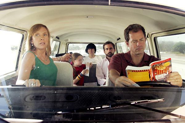 Pequeña Miss Sunshine : Foto Toni Collette, Greg Kinnear, Alan Arkin, Abigail Breslin, Paul Dano, Steve Carell