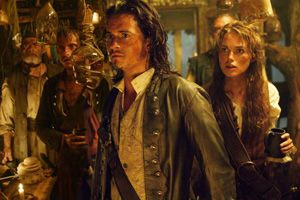 Piratas del Caribe: El cofre de la muerte : Foto Keira Knightley, Orlando Bloom
