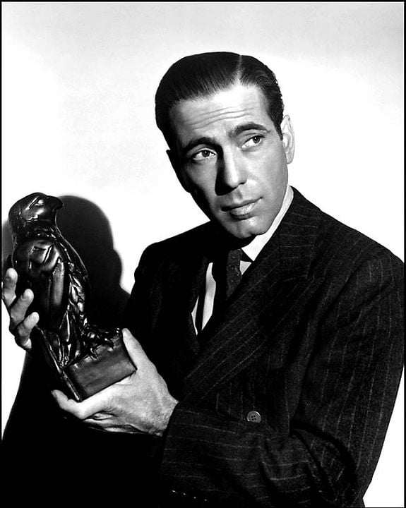 El halcón maltés : Foto Humphrey Bogart