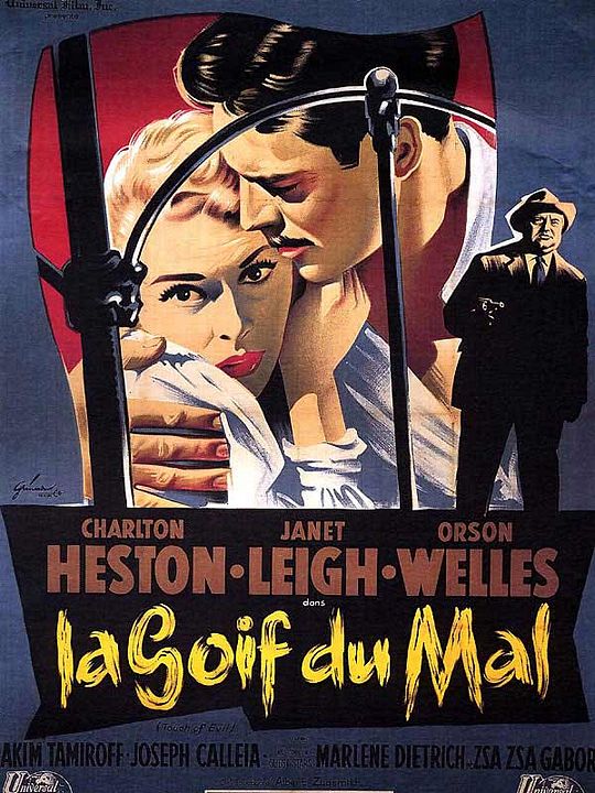 Sed de mal : Póster Orson Welles
