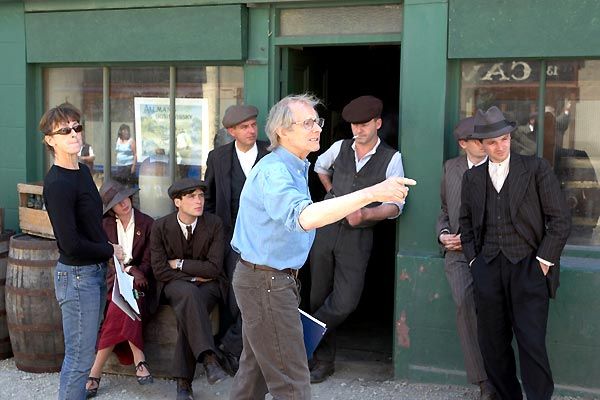 Foto Liam Cunningham, Ken Loach, Cillian Murphy