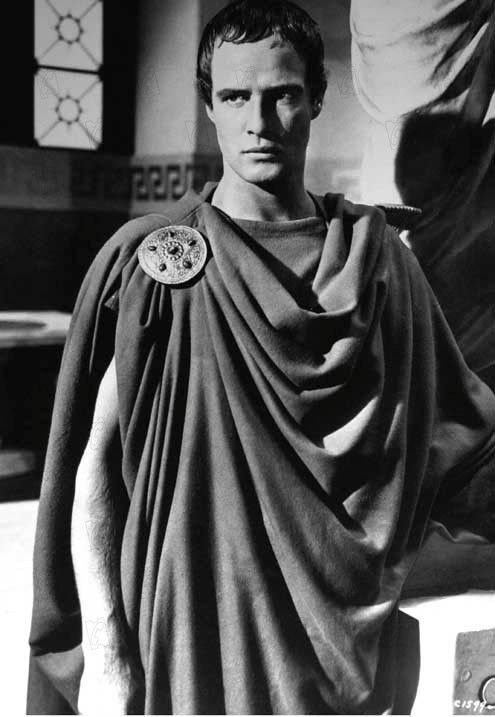 Foto Joseph L. Mankiewicz, Marlon Brando