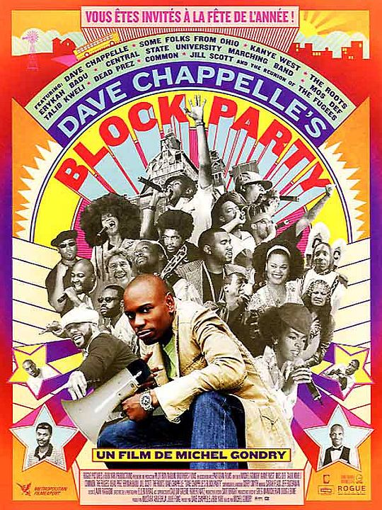 Dave Chappelle's Block Party : Póster Michel Gondry